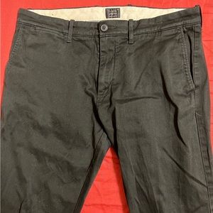 J.Crew Black Chinos